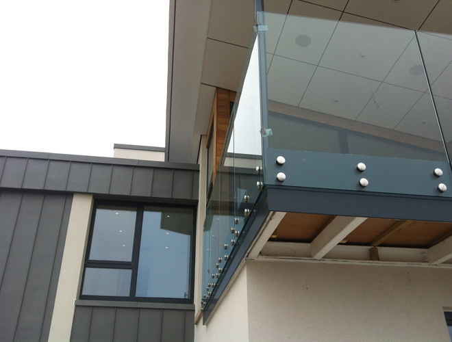 Glass Balustrade Scotland Fife Blacksmiths